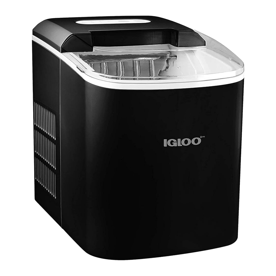 Igloo ICEB26BK, ICEB26RR - Automatic Ice Maker Manual