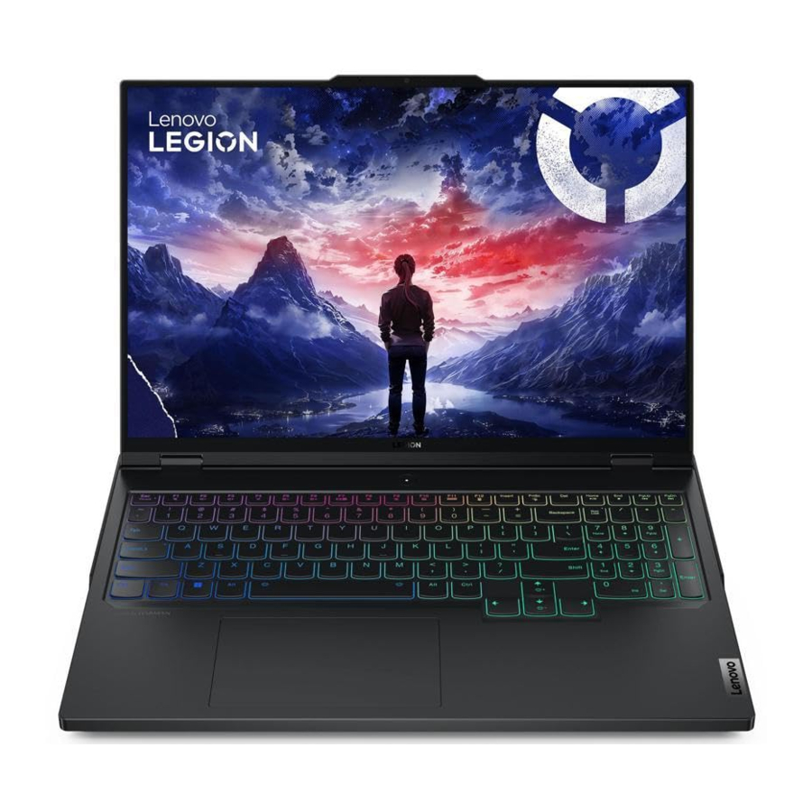 Lenovo Legion 7i, Legion 7 Manual