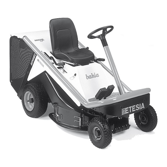 Etesia Bahia MKHE User Manual