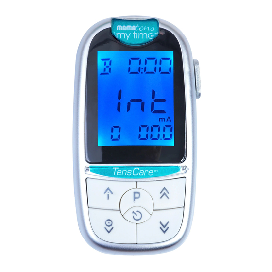 TensCare Mamatens Mytime Instructions For Use Manual