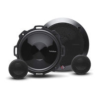 Rockford Fosgate Punch P162S Installation & Operation Manual