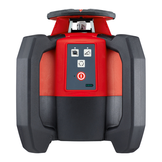 Hilti PR 3 Operating Instructions Manual
