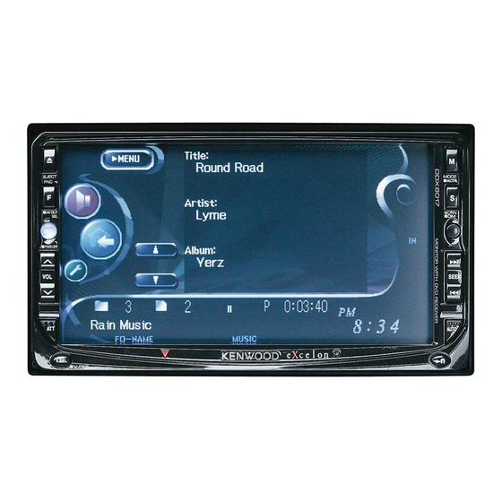 Kenwood DDX8017 Service Manual
