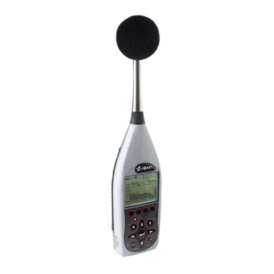 TSI Quest Soundpro SE Series User Manual