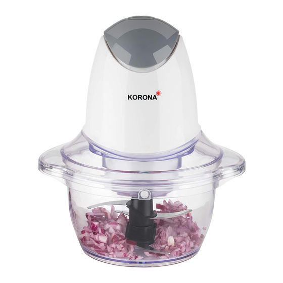 Korona 25001 Mini Chopper Manuals