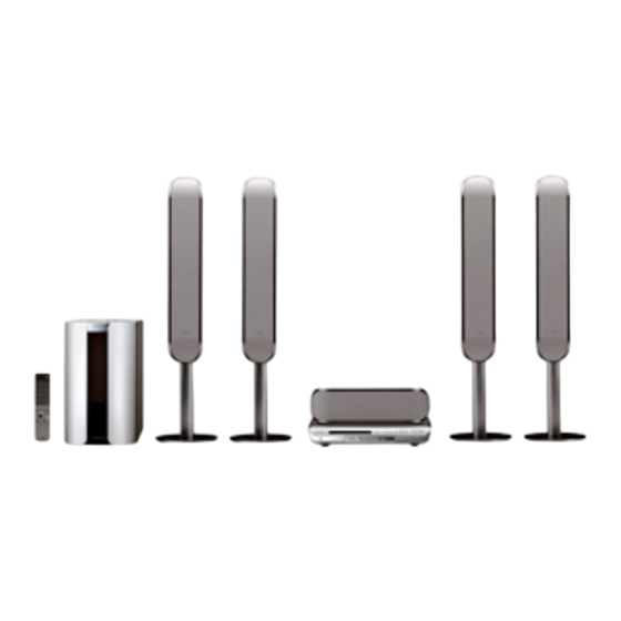 User Manuals: Sony DAV-SC8 Compact AV System