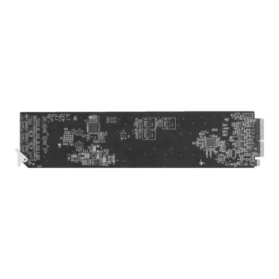 Ross openGear SRA-8201 User Manual