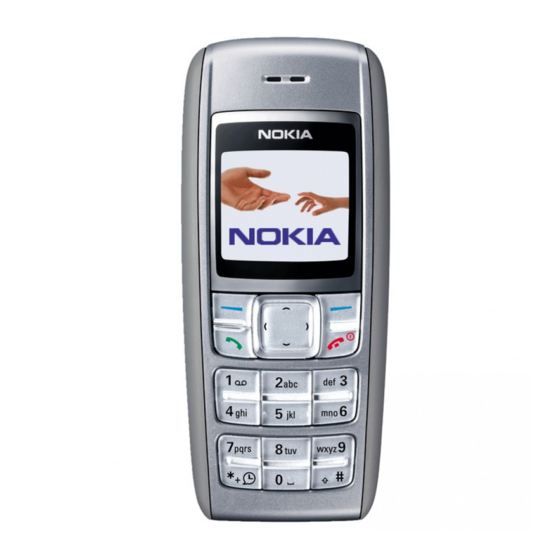 Nokia 1600 User Manual