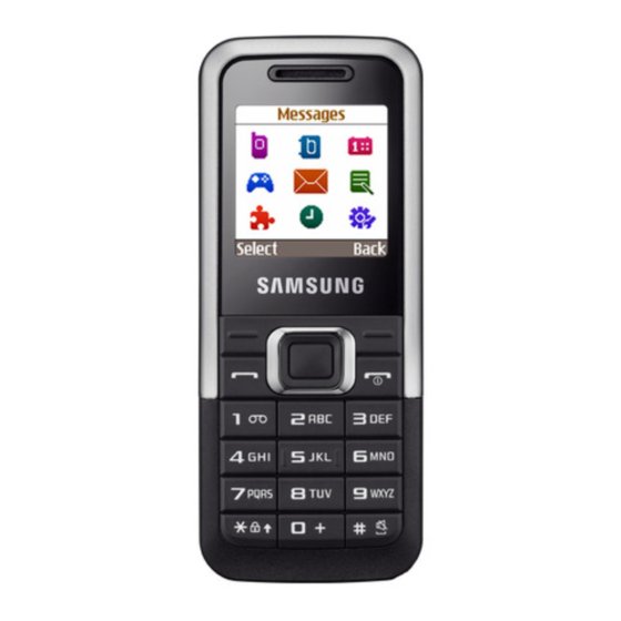 Samsung E1120 User Manual