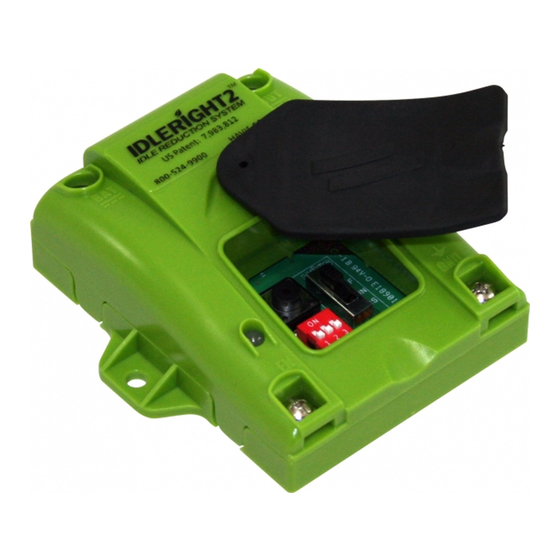 Havis-Shields Idleright Operator Instructions