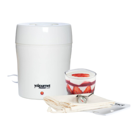 YOGOURMET MULTI T Instruction Manual