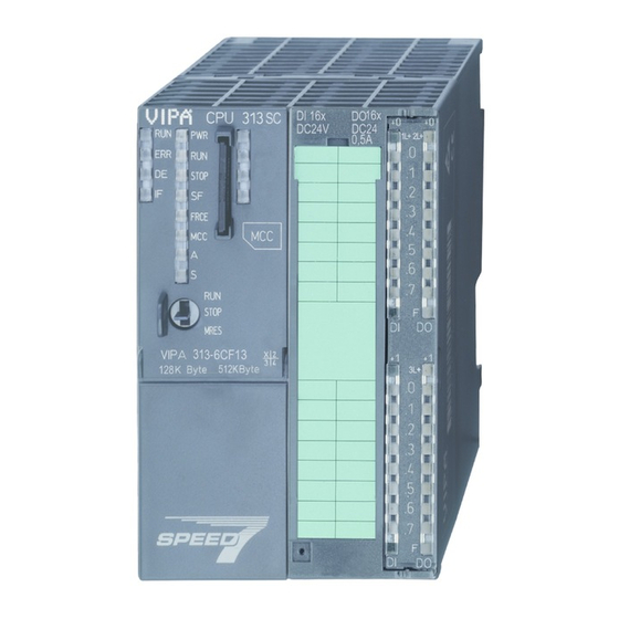 VIPA System 300S SPEED7 CPU 313SC/DPM Manual