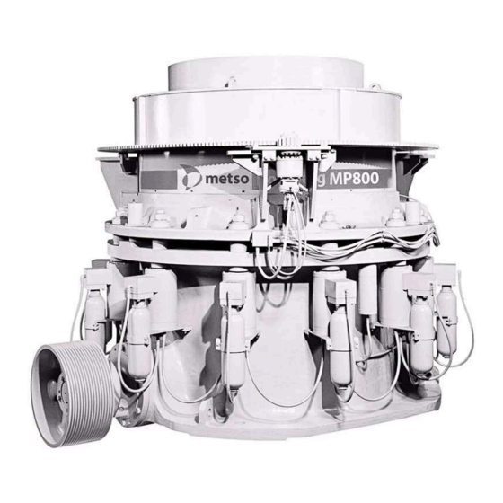 Metso MP800 Technical Reference Manual