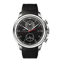 IWC Schaffhausen IW390211 Operating Instructions Manual