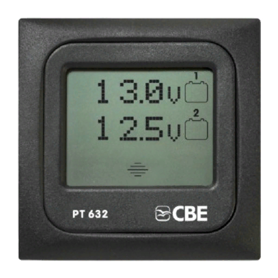 CBE PT632 User Manual