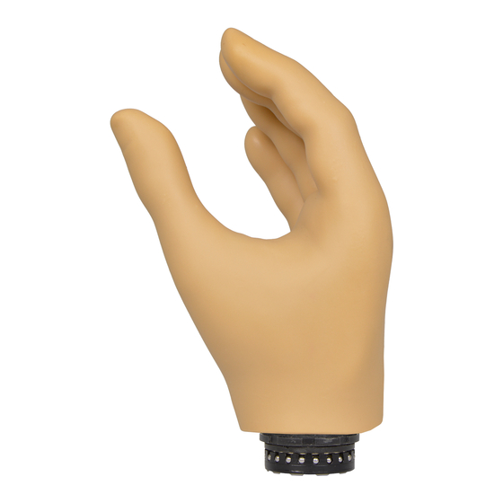 Fillauer MC Standard Hand Manual