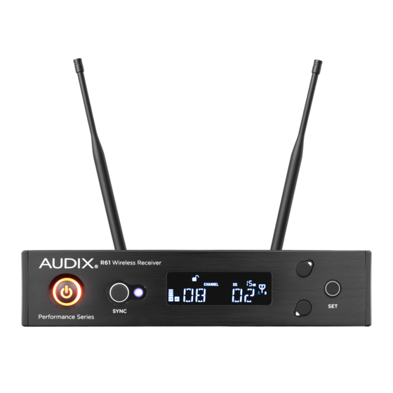 Audix AP61 User Manual