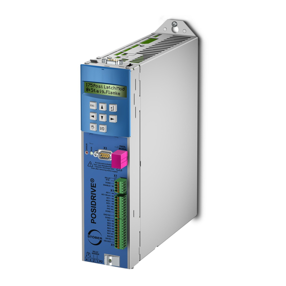 Stober POSIDRIVE MDS 5000 Series Operation Manual