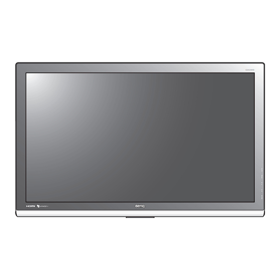 BenQ E2420HD User Manual