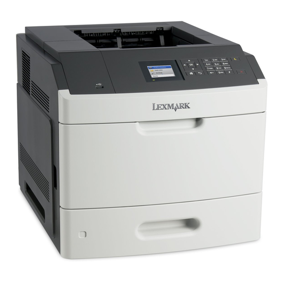 Lexmark MS810n Printing Manual