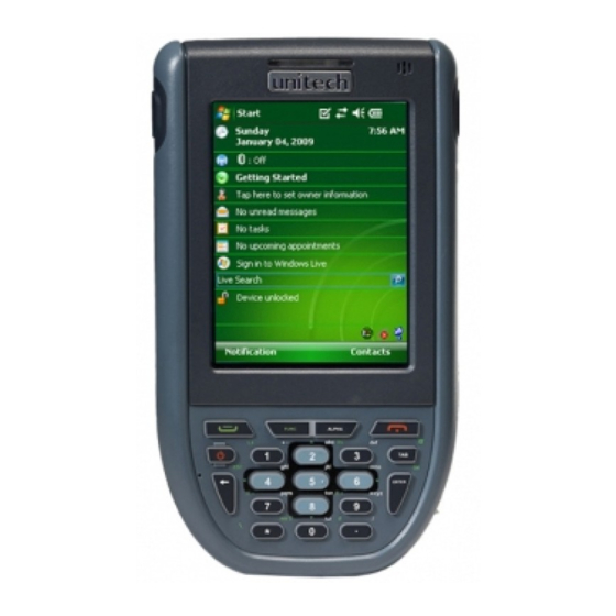 Unitech Windows Mobile PA600 II User Manual