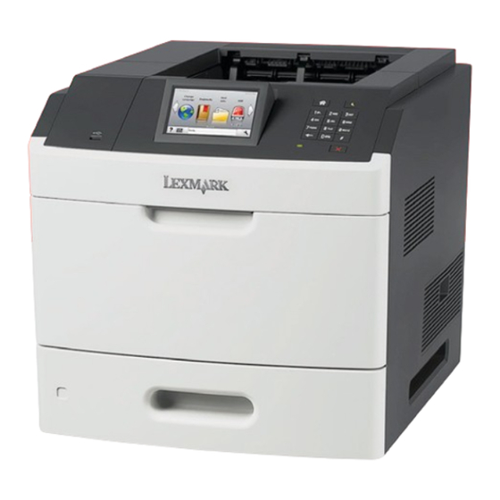 Lexmark MS810n Product Speci?Cations