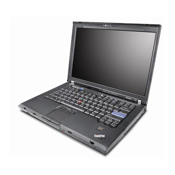 IBM THINKPAD T61 Frequently Asked Questions Manual