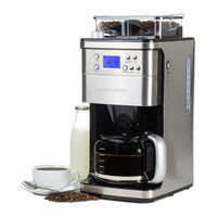 Andrew James Premium Coffee Maker With IntegratedGrinder User Manual