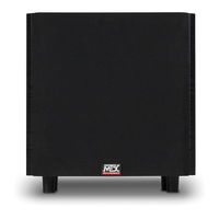 MTX TSW12 Owner's Manual