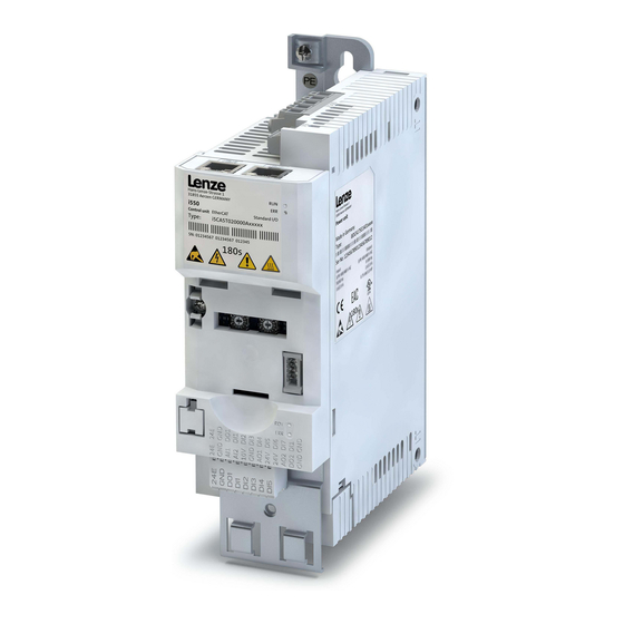 Lenze i550 Series Project Planning Manual