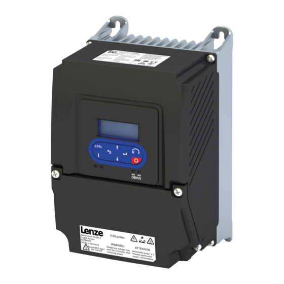 Lenze i550 Series Mounting Instructions