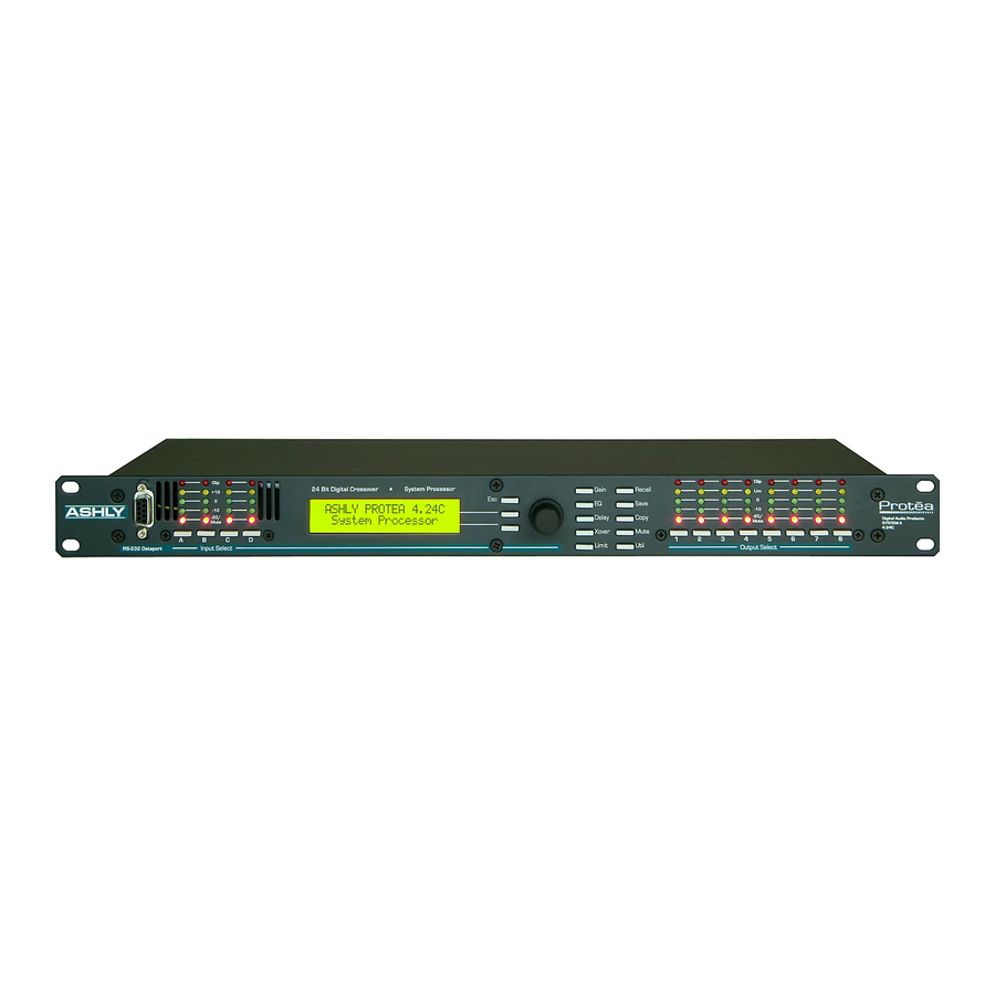 Ashly 4.24C Operating Manual