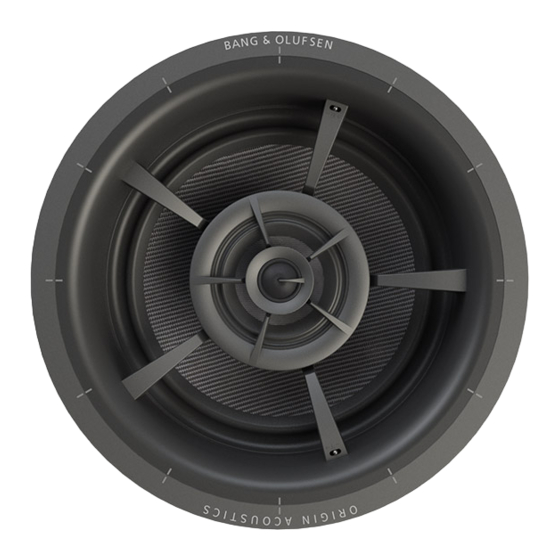 Bang & Olufsen Celestial BOC100 Series Installation Manual