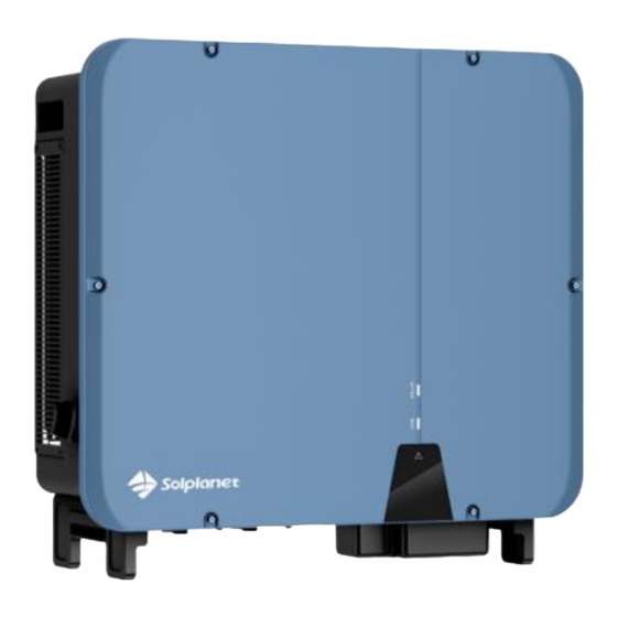 Solplanet ASW30K-LT-G2 Quick Installation Manual