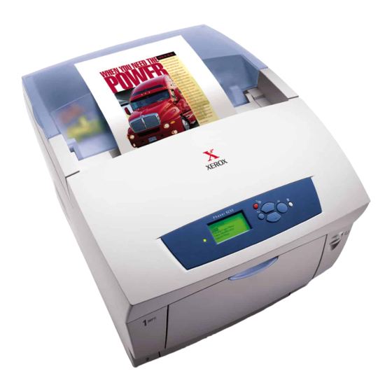 Xerox Phaser 6250 Quick Reference Manual