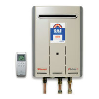 Rinnai infinity 26 touch REU-VRM2626WD Operation & Installation Manual