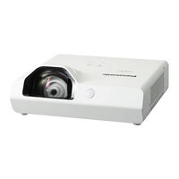 Panasonic PT-TW250 Operating Instructions Manual