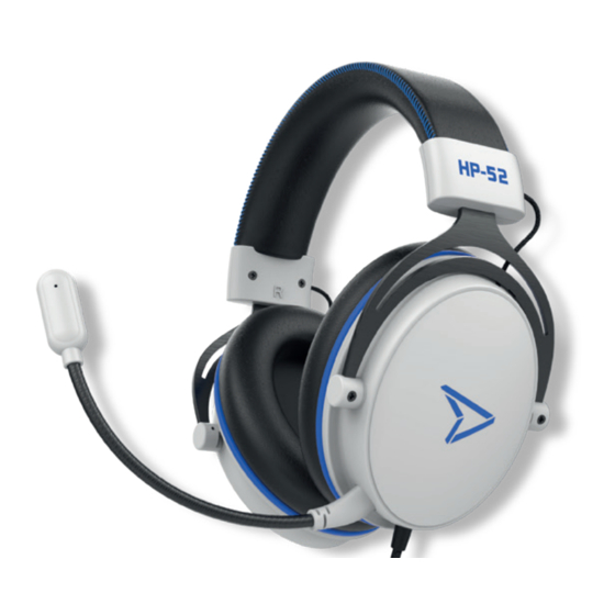 User Manuals: steelplay HP-52 Wired Gaming Headset
