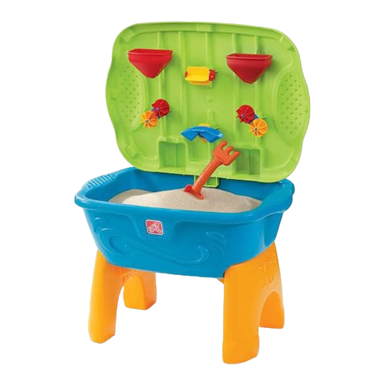 Step2 Sand-Tastic Activity Center Assembly Instructions