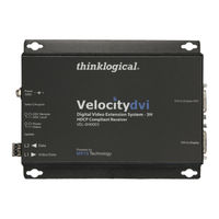 Thinklogical VEL-AN0S03-NKTX Product Manual