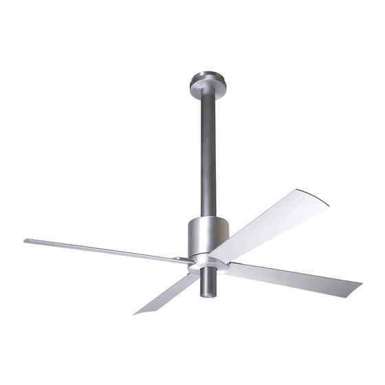 The Modern Fan Company PENSI Replacement /Installation Instructions