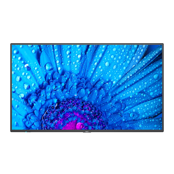 NEC MultiSync M861 User Manual