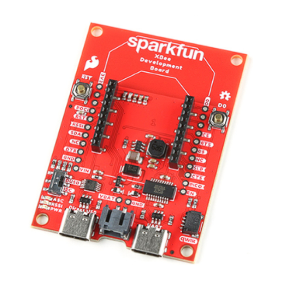 sparkfun XBee Cellular Getting Started Manual
