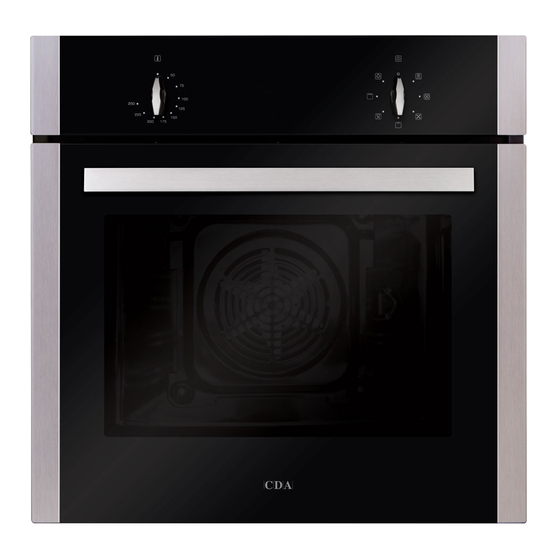 CDA SC213SS Installation, Use And Maintenance Instruction