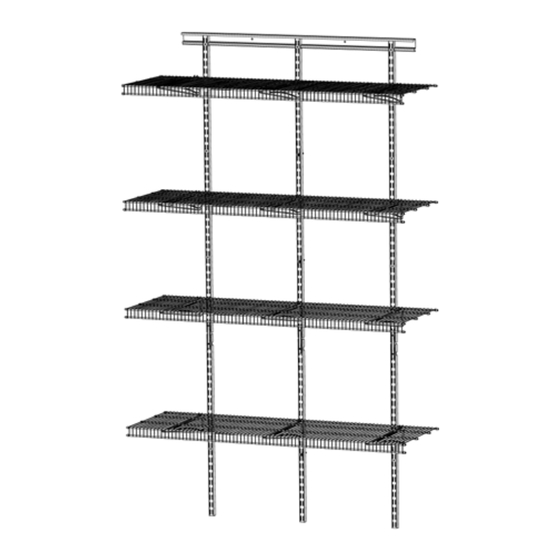 Emerson CLOSETMAID SHELFTRACK 2845 Assembly Instructions Manual
