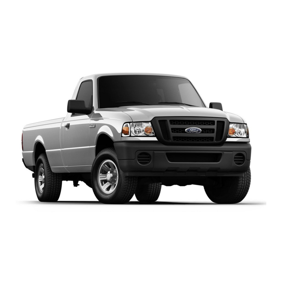 Ford 2010 Ranger Manuals