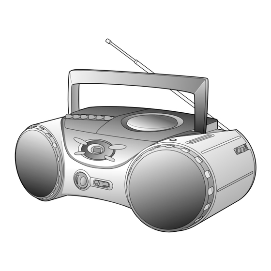 Sharp QT-CD210H(BL) Serivce Manual