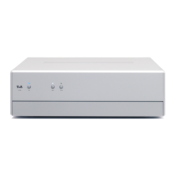 T+A A 1560 User Manual