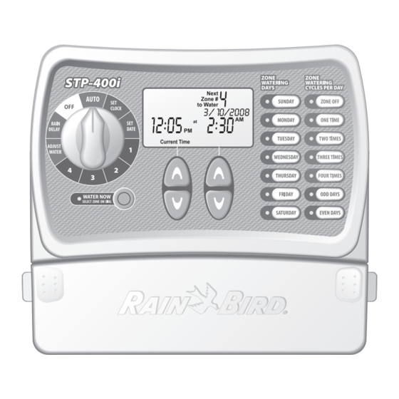Rain Bird STP-400i Installation, Programming & Operation Manual