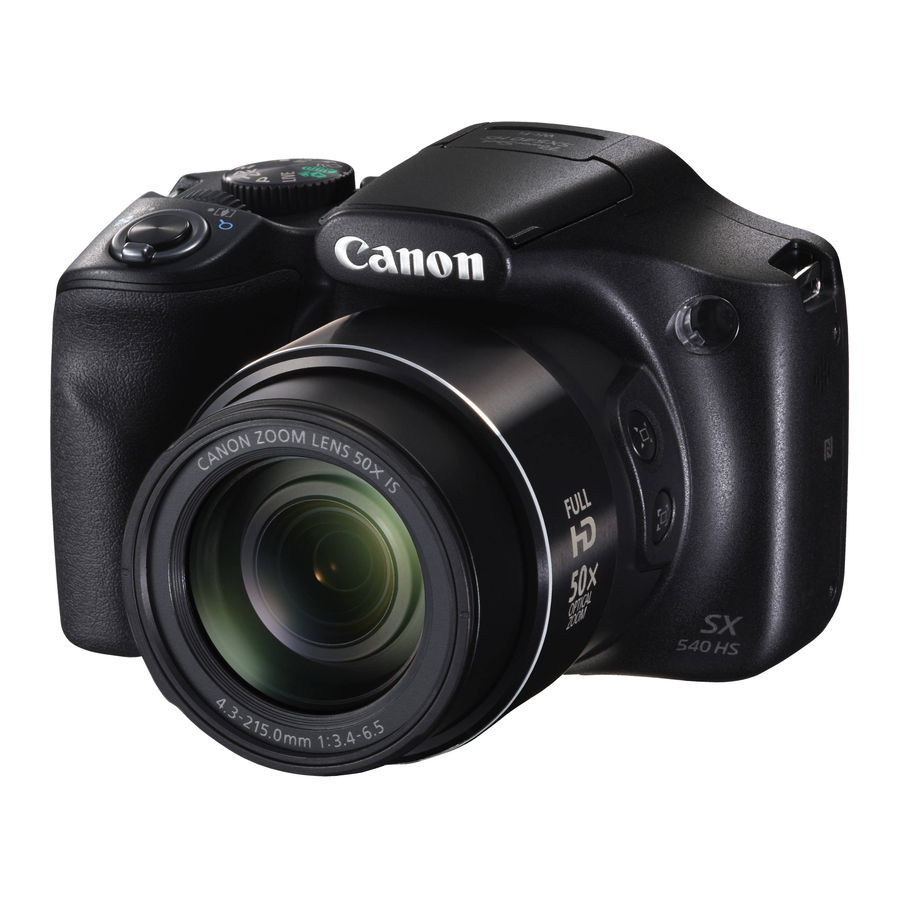 Canon PowerShot SX540 HS Manuals